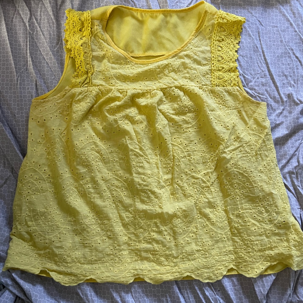 Yellow Blouse